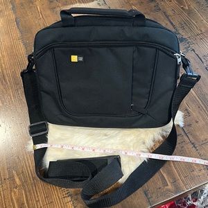 Case Logic 12.5- Inch Laptop and Tablet Briefcase, Black